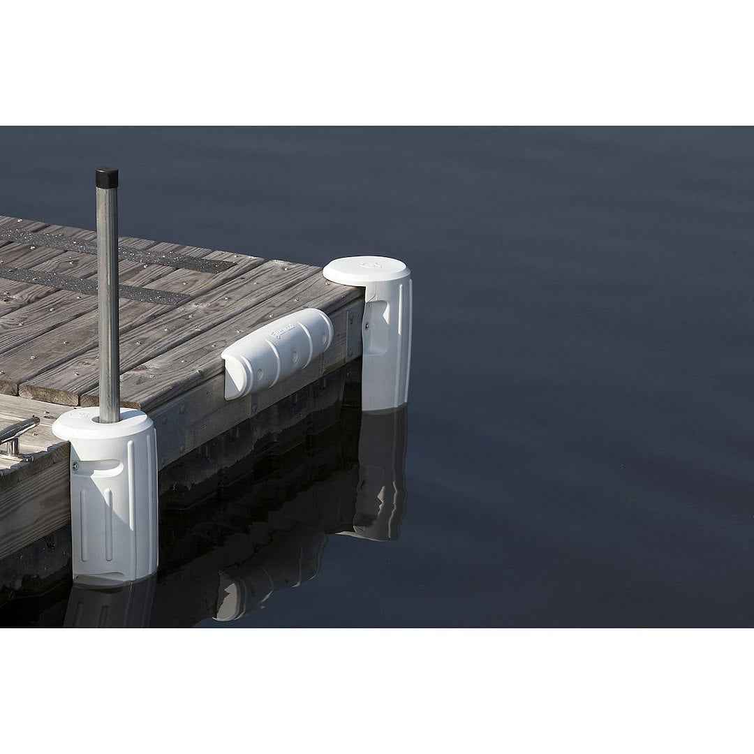 Attwood Marine 93534-1 Boat Dock Edge - Round Corner Dock Guard, 7 in