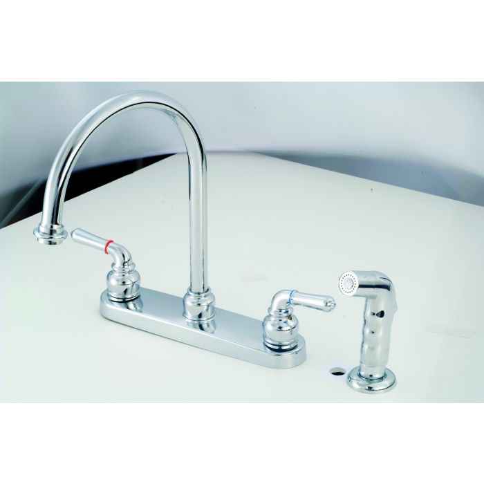 Empire Faucet Gooseneck Kitchen Faucet - Chrome – CH801GS