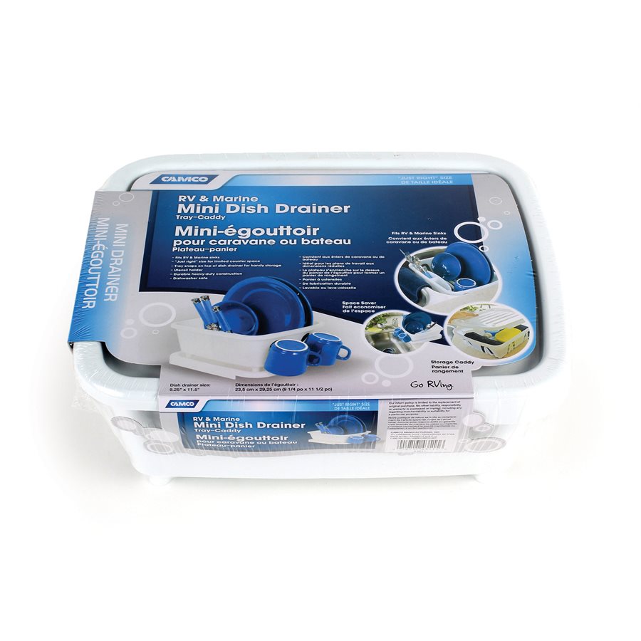 Camco Dish Drainer (43511) – Length (In): 11.69 Inch