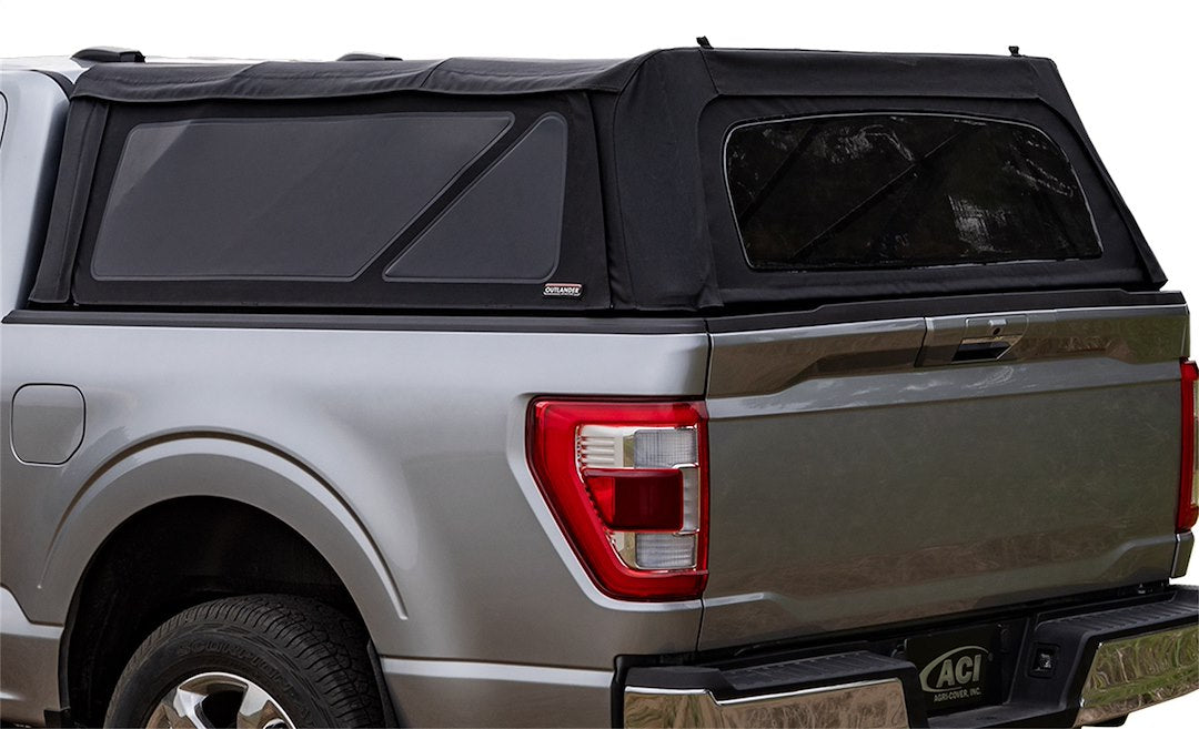 ACCESS Covers J1010019 Black Canvas Truck Cap with Frame and Windows - image 1