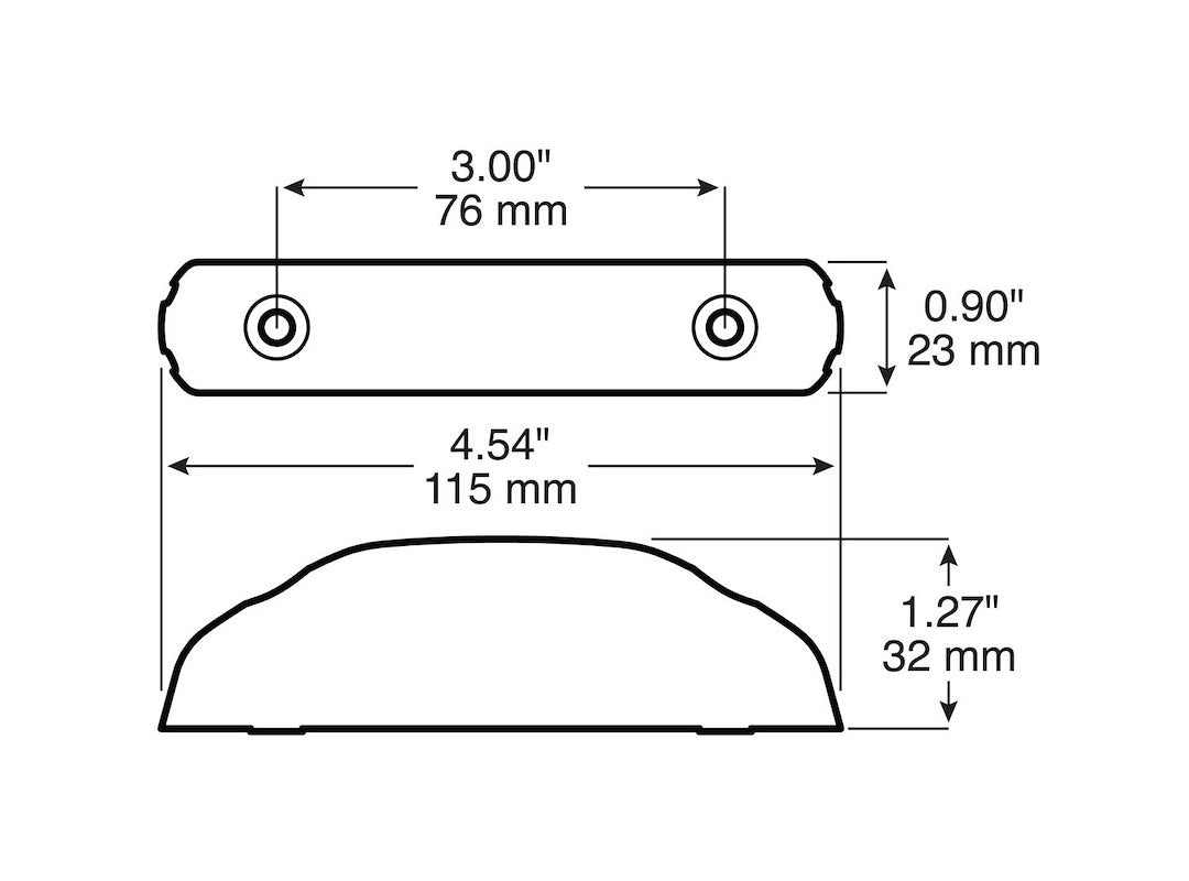 Peterson Mfg. Not Applicable LED Clearance Light (60RMV)