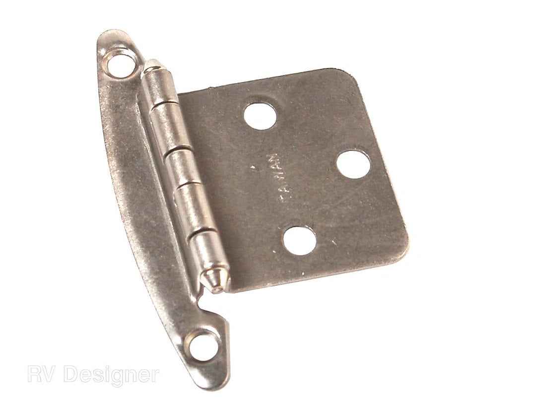 RV Designer H240 Nickel-Plated Free-Swing Metal Hinge
