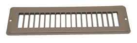 AP Products Brown Metal Air Grille, 2-1/4 x 10 Inch – 13643