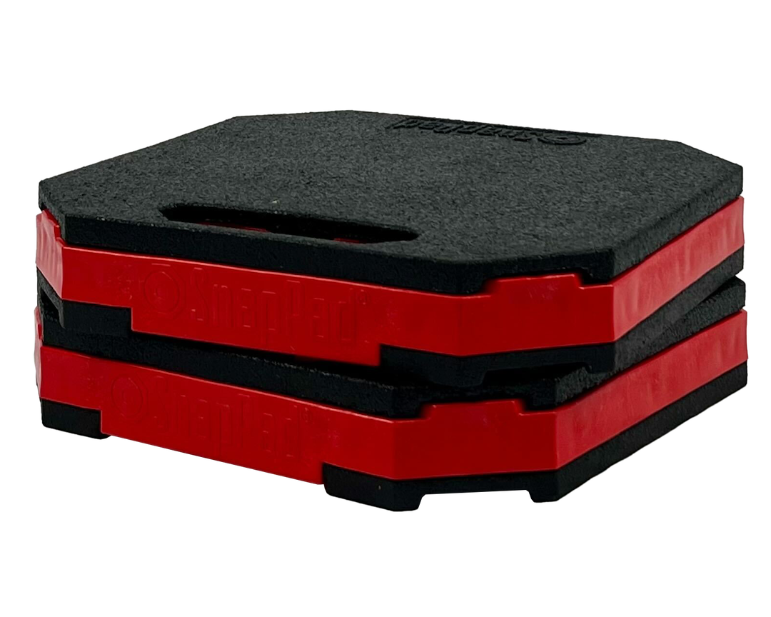 Snappad Stk2-Red Trailer Stabilizer Jack Stand Pad