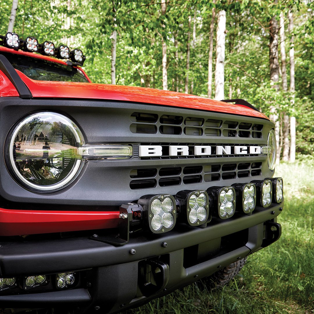 Baja Designs 447750UP Bronco Six-Light XL Sport Bumper Kit - image 3