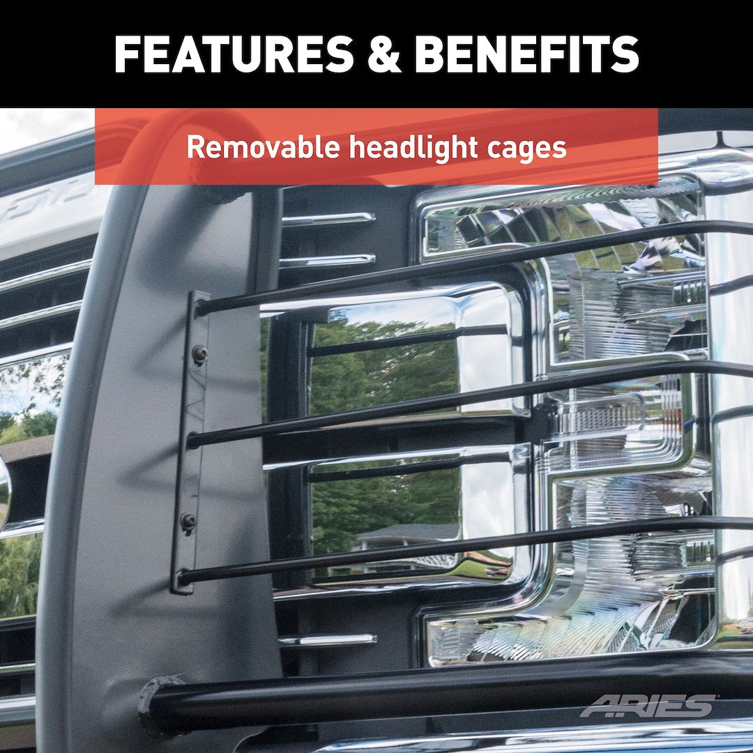 Aries 2066 4Runner Carbon-Steel Grille/Brush Guard - image 6