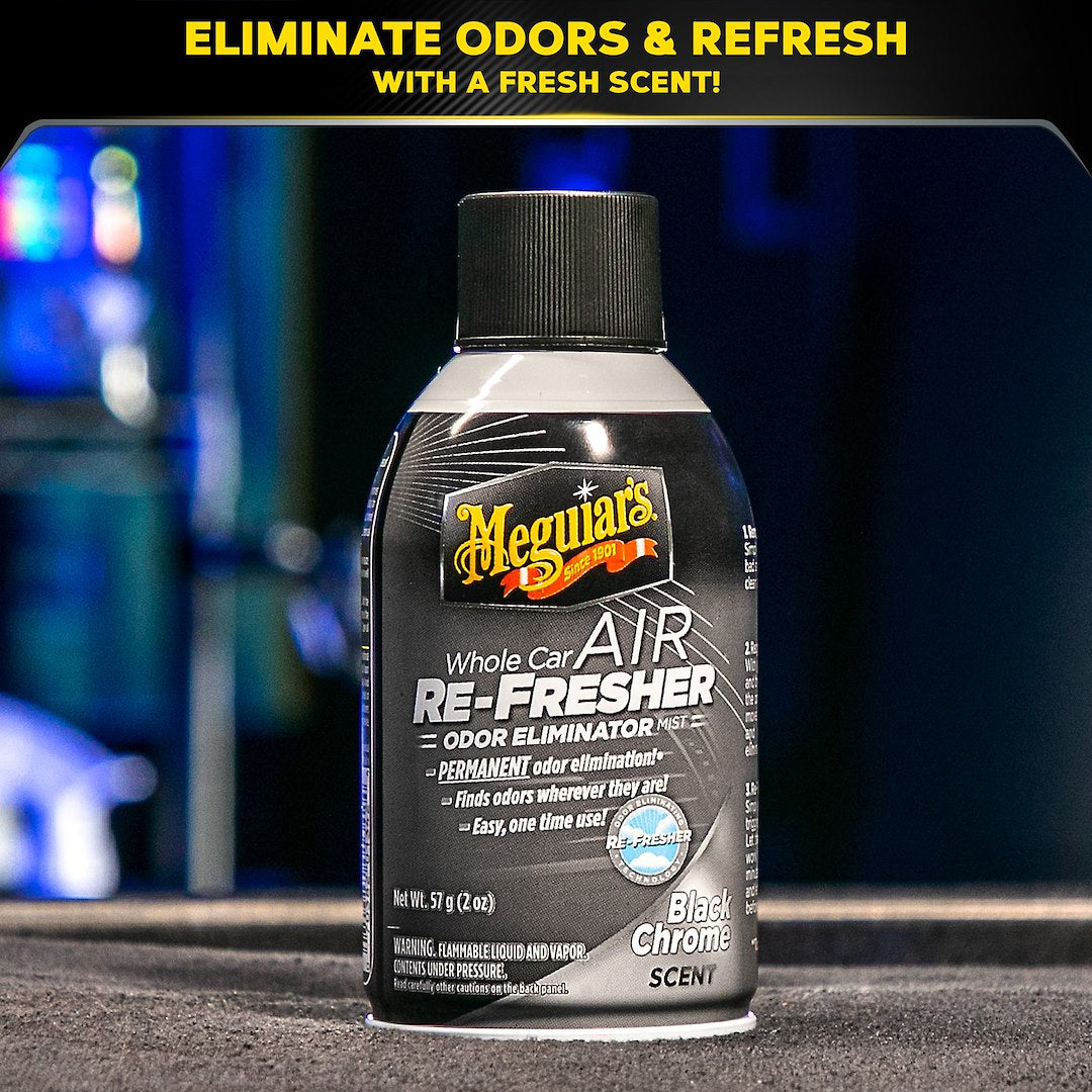 MEGUIARS WAX Meguiars Air Freshener (G181302) – Color: Black Chrome