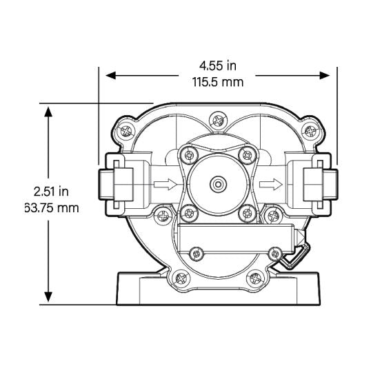 Remco 90-3214-1c4-82lsb Fresh Water Pump - image 5