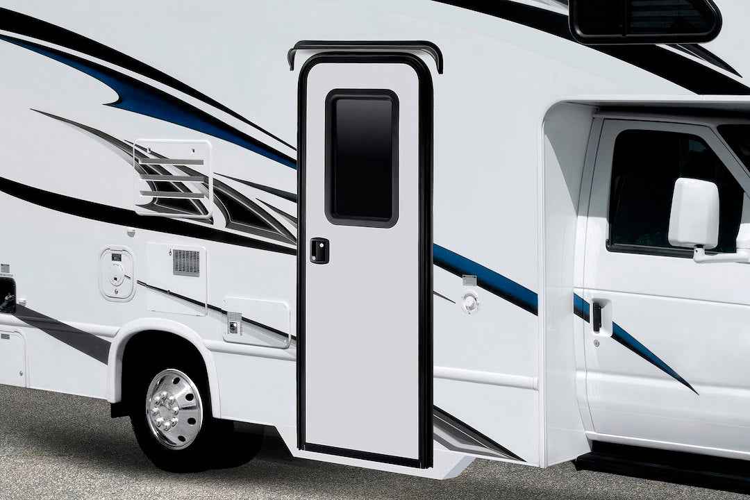 GT Styling Acrylic Window Rain Guard - Smoke, Single – RV2030