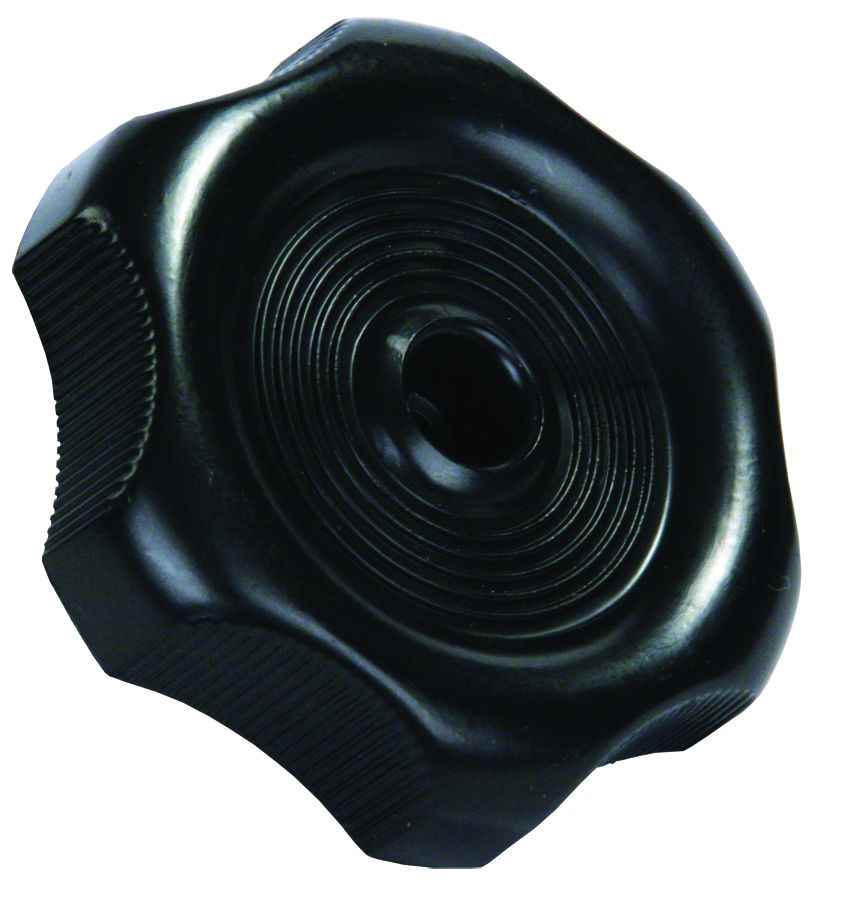 JR Products 20365 Black Round Replacement Window Knob