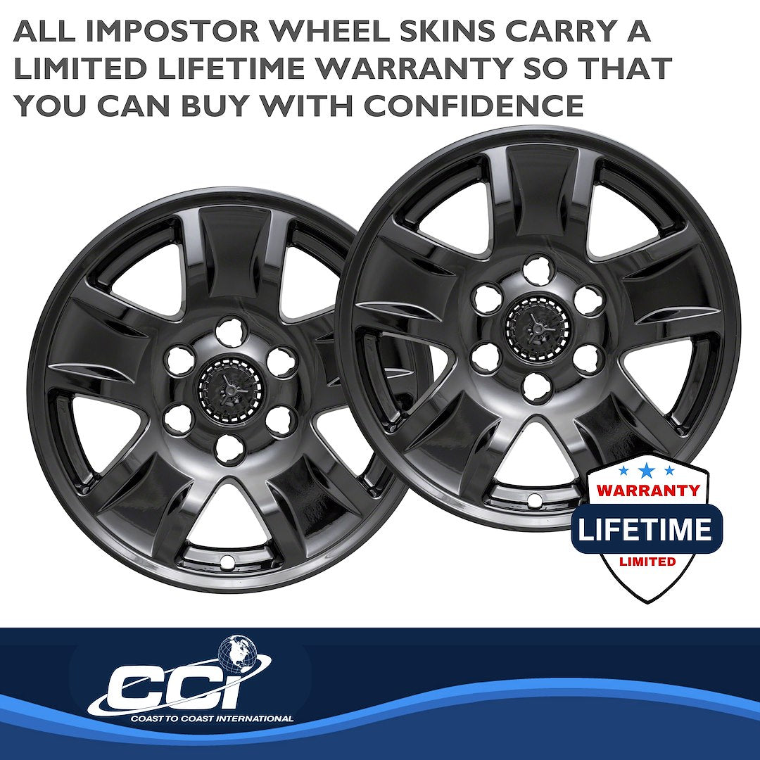 Coast To Coast IMP390BLKN Silverado 17-Inch Black Skin Set - image 3