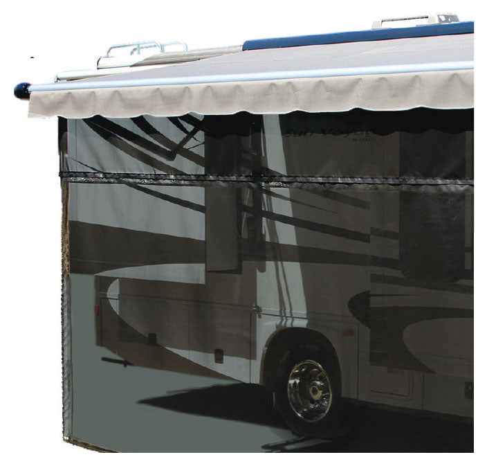 Carefree Awning Sunshade - 15 ft x 9 ft, Black – 701509