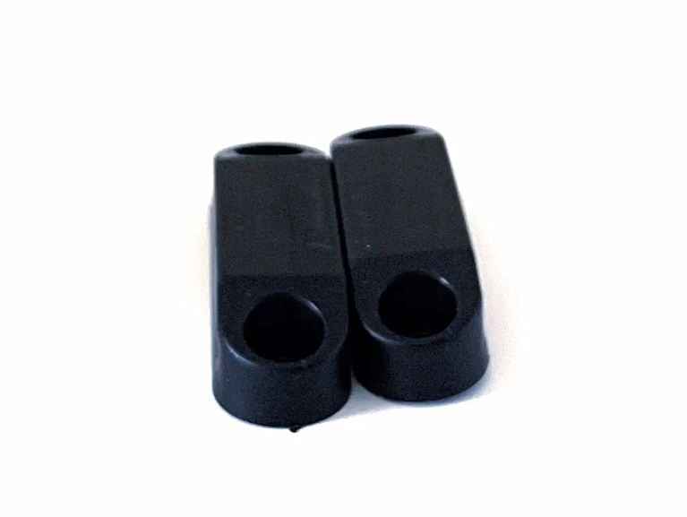 JR Products 0630105 Black Magnetic RV Baggage-Door Holders