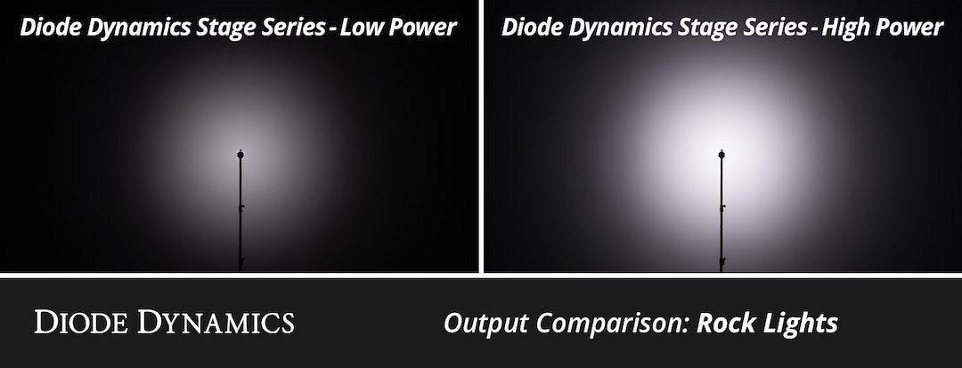 Diode Dynamics DD7738 Single-Color Rock-Light Mounting Kit