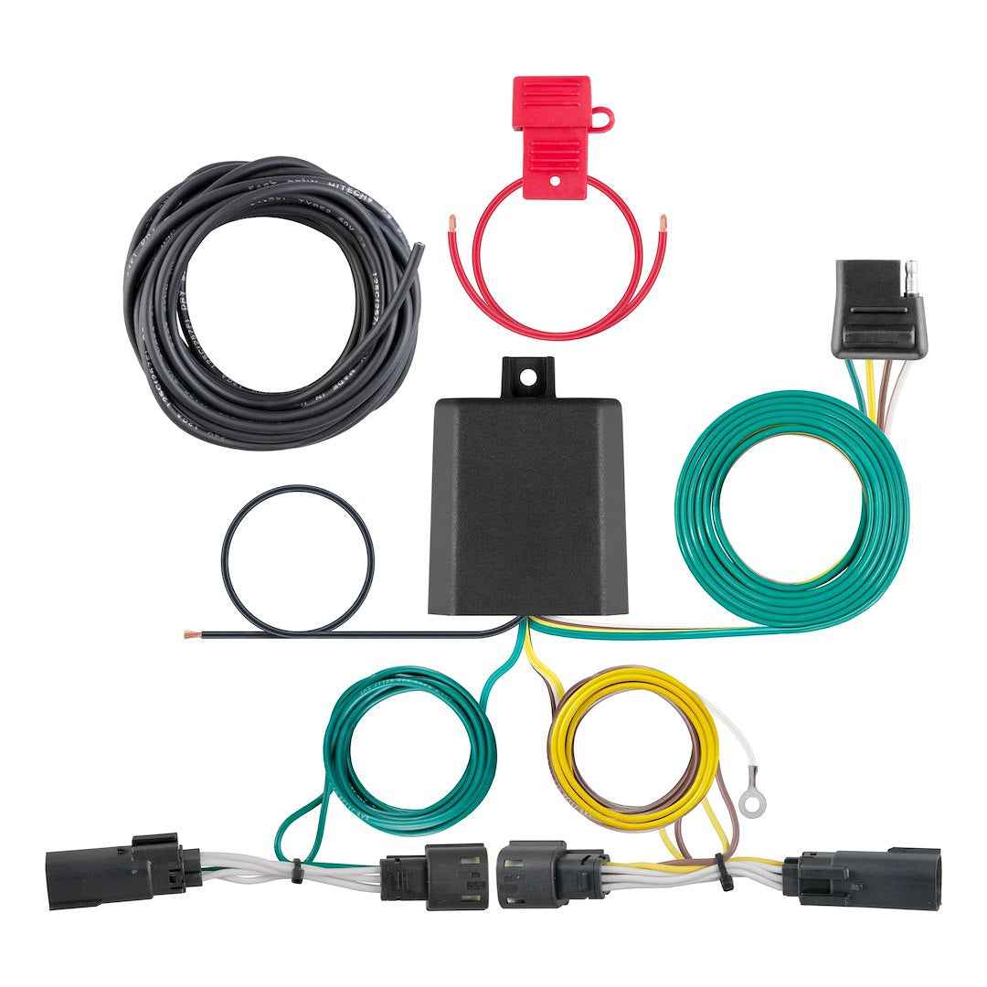 CURT Custom 4-Way Flat Wiring - Ford Flex – 56343