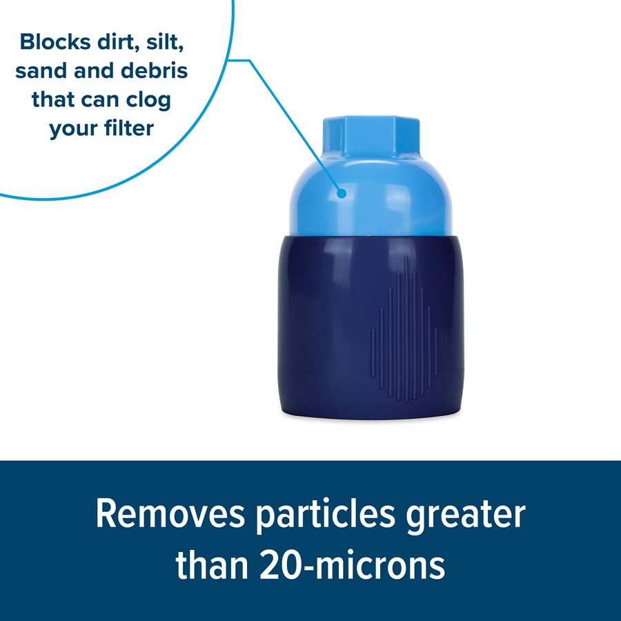 Camco Fresh Water Filter (40048) – Type: In-Line Canister