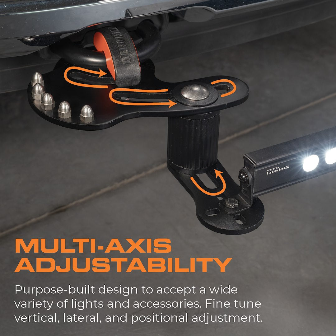 Putco D1s-E Denominator Auxiliary Tow-Hook Clamp Kit