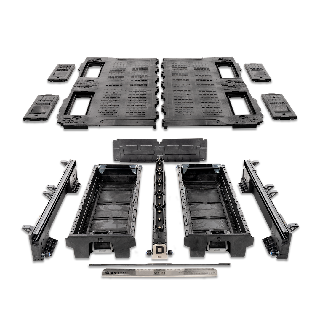 Decked XR3 Vehicle-Specific Lateral Drawer Storage