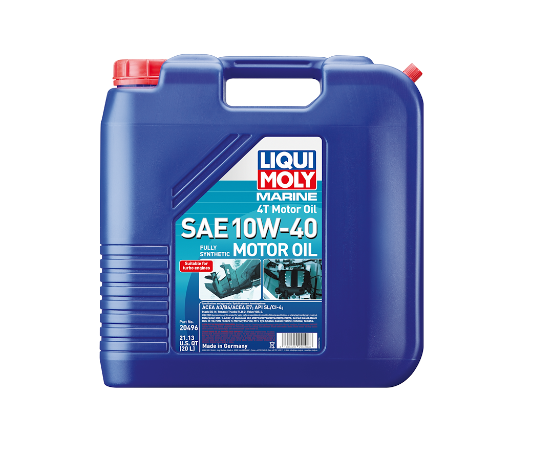 Liqui Moly 20496 Marine 4T Four-Stroke Engine Oil