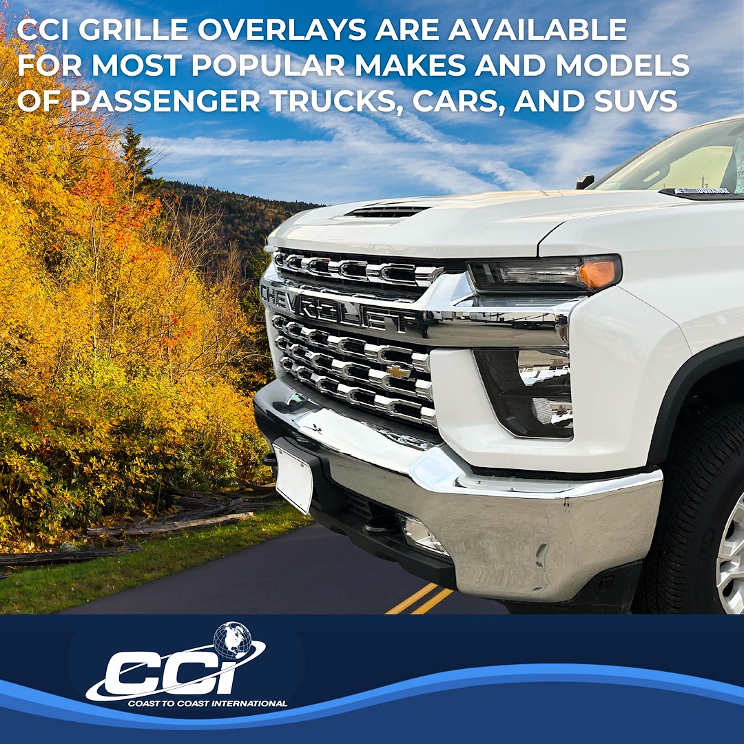 Coast To Coast GI168 Silverado 2500 Chrome Bar Grille Trim - image 5