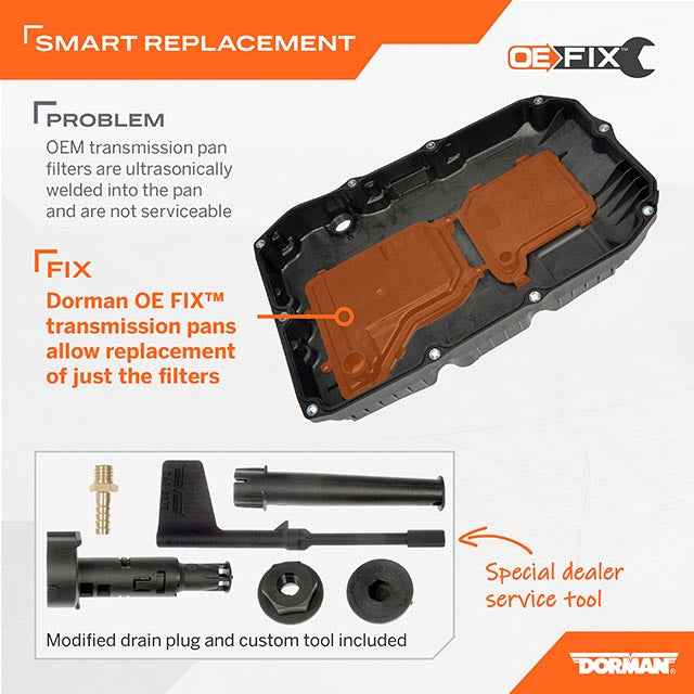 Dorman 265887 7.4-Quart Transmission Fluid Pan
