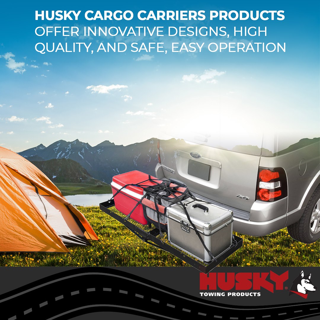 Husky Towing 81148 Trailer Hitch Cargo Carrier - image 6