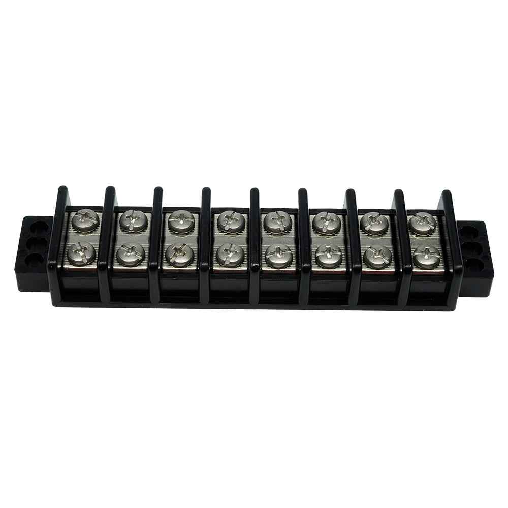 Egis 223008 16-Pole Double-Row Terminal Block, 30A
