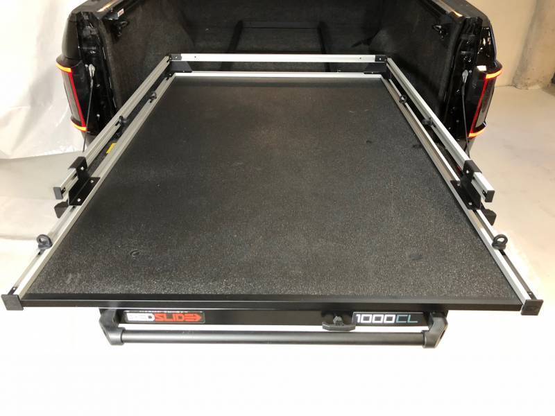 Bedslide 105337CLS Silver-Rail 53x37 Cargo Slide, 1,000 lb - image 2