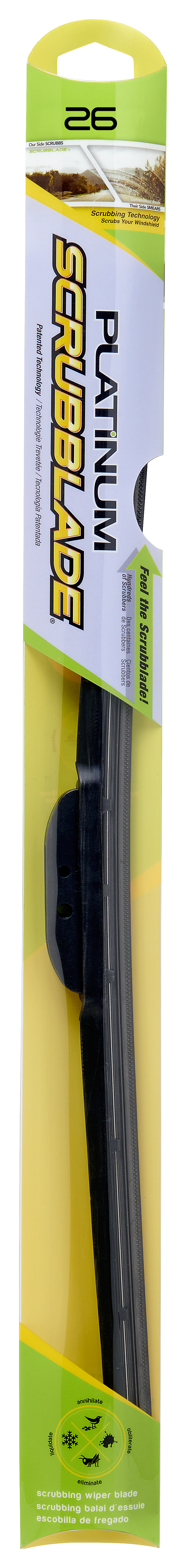 Scrubblade HS2600 Platinum Windshield Wiper