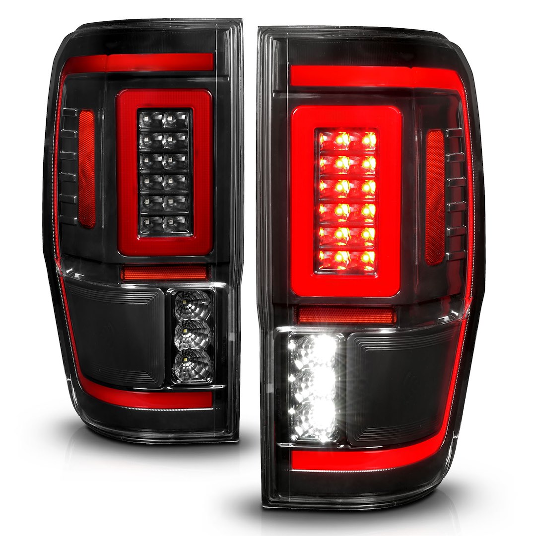 ANZO USA 311446 Ranger Clear LED Tail-Light Pair, Black - image 6