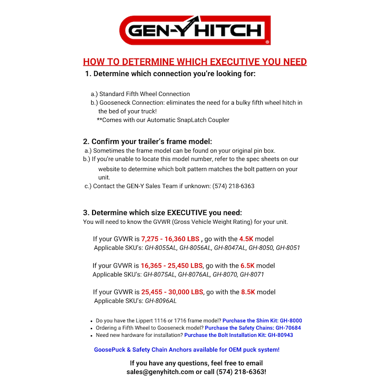 Gen-Y Hitch GH-8071 Fifth Wheel Trailer Hitch Pin Box , Gen-Y Hitch Torsion Flex Rhino – image 5