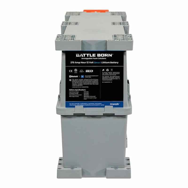Battle Born Batteries BBGC3IH 12V GC3 Lithium Deep Cycle RV Battery 270Ah Heated Smart – image 5