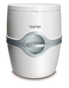 Thetford 92306 Porta Potti 565E Portable Electric RV Toilet, White/Gray – image 3