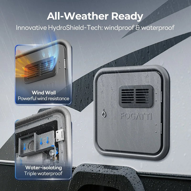 Fogatti INSTASHOWER ULTRA Tankless RV Water Heater 3.9 GPM 66,000 BTU LP Gas – image 4