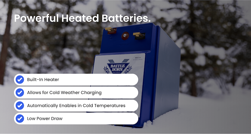 Battle Born Batteries BBGC2H Battle Born Lithium Deep Cycle Battery Group GC2 12V 100Ah – image 5