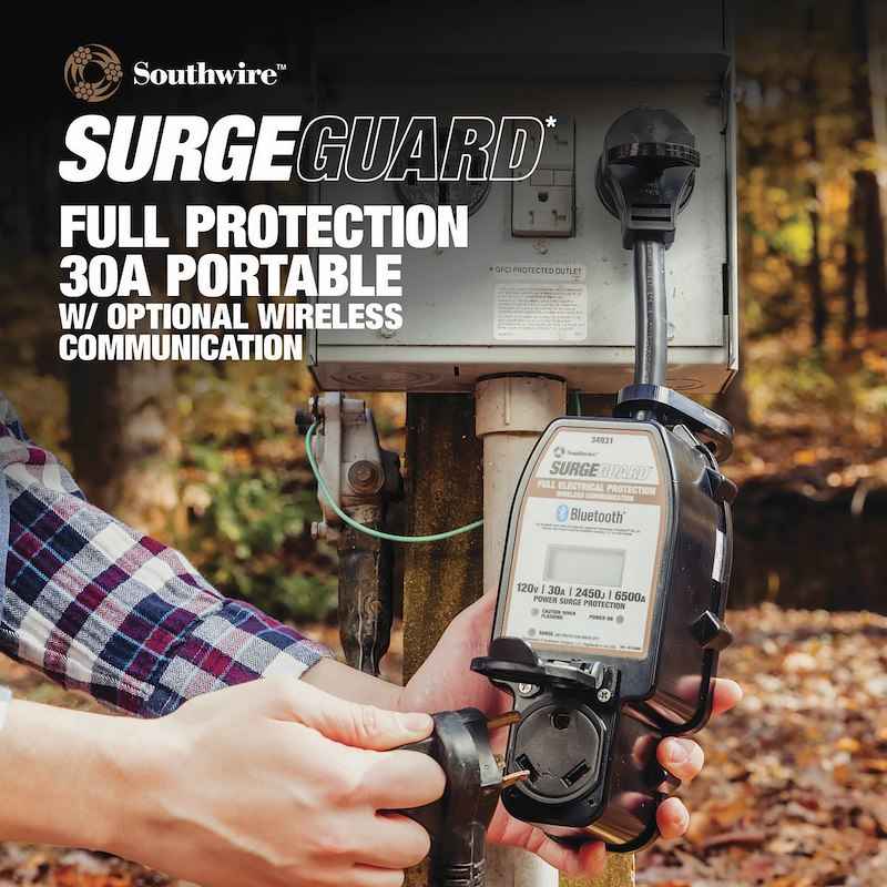 SouthWire Corp 34931 Surge Guard Portable RV Surge Protector, 30 Amp with Wi-Fi – image 5