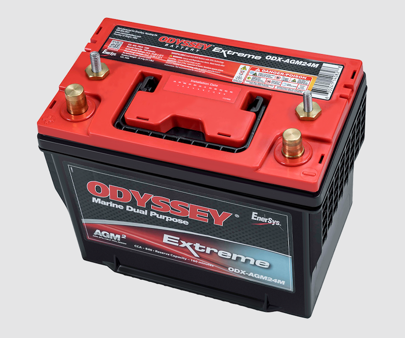 Odyssey Battery ODX-AGM24M Odyssey AGM Starting Battery Group 24 12V 840 CCA Marine – image 4