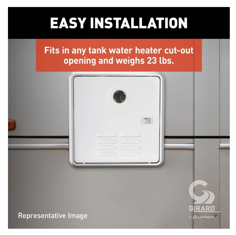 Girard 2022107534 Tankless RV Water Heater 42,000 BTU LP Gas On-Demand – image 5