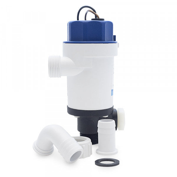 Albin 01-05-074 Twin-Port 500-GPH Livewell Pump, 12V - image 5