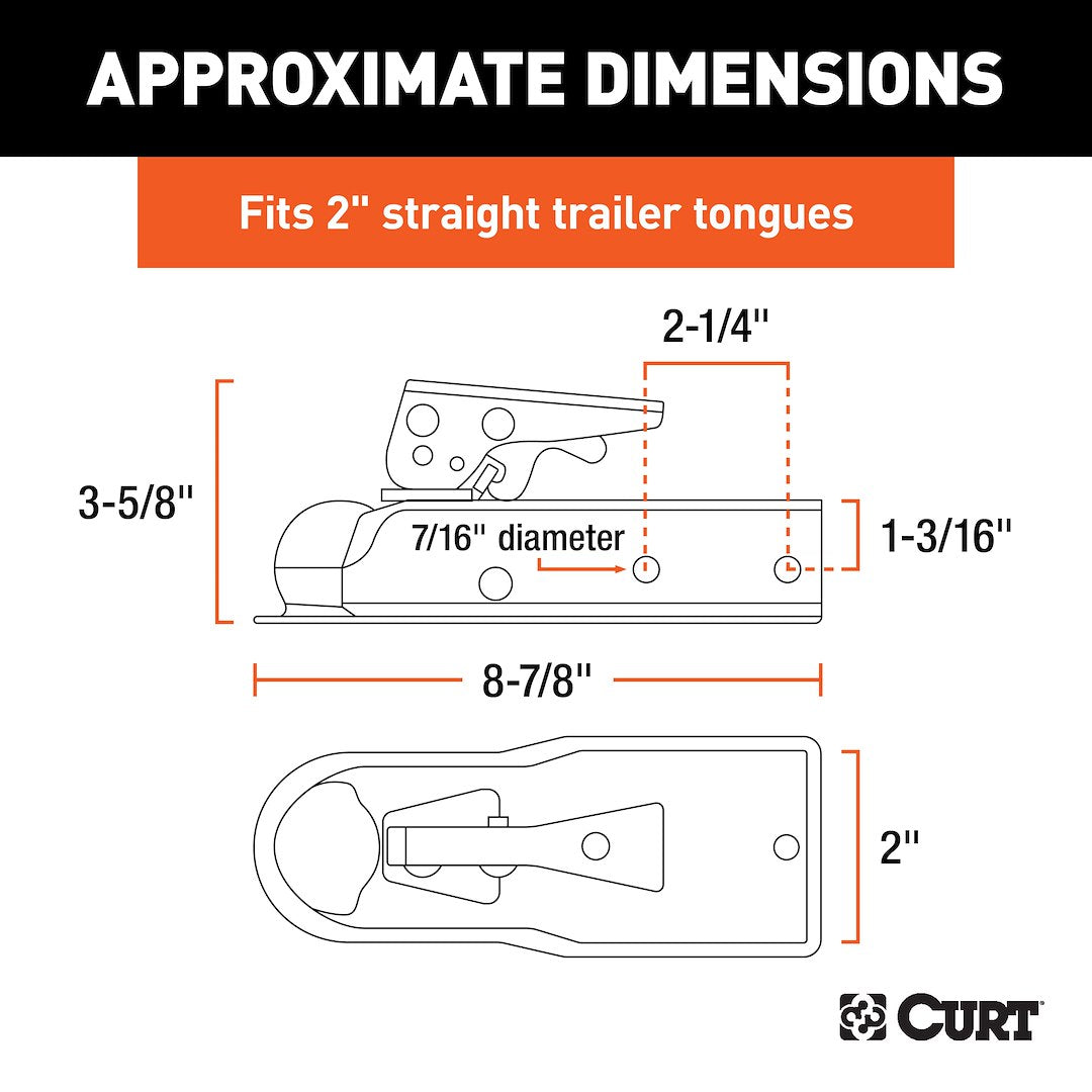 CURT Trailer Coupler (25128)