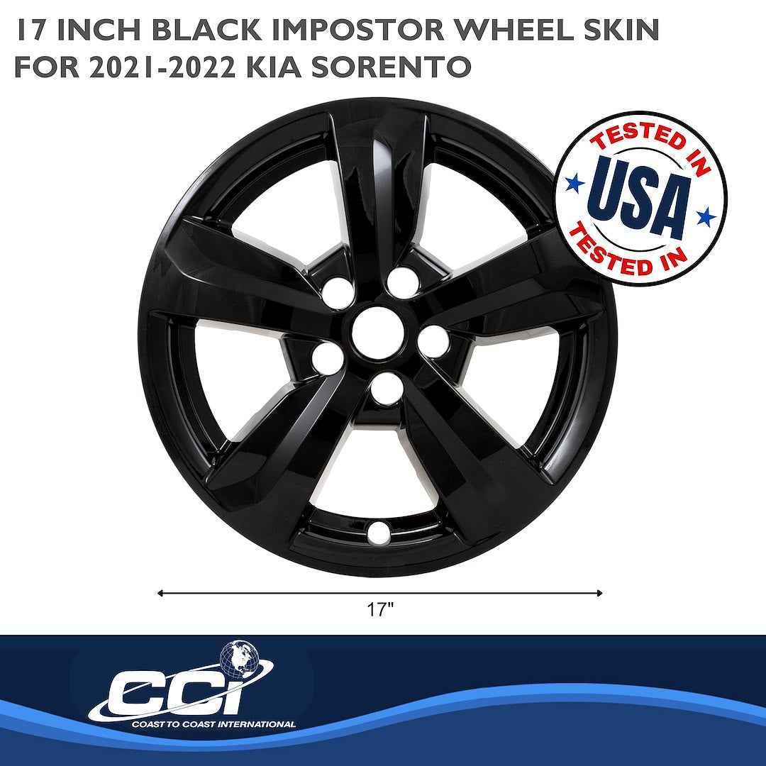 Coast To Coast IMP475BLK Sorento 17-Inch Impostor Cover