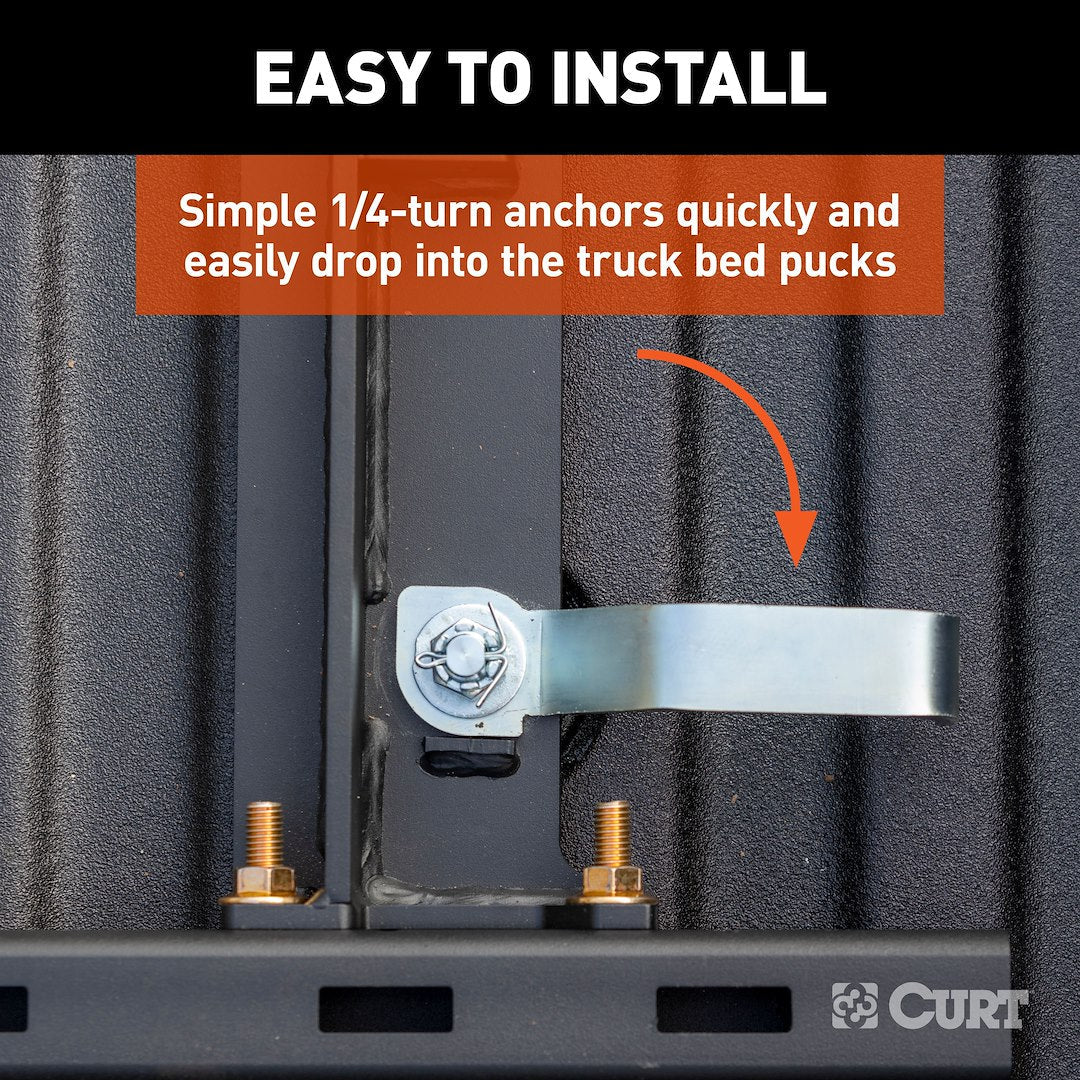 Curt 16027 Fifth Wheel Trailer Hitch Rail Adapter - image 7