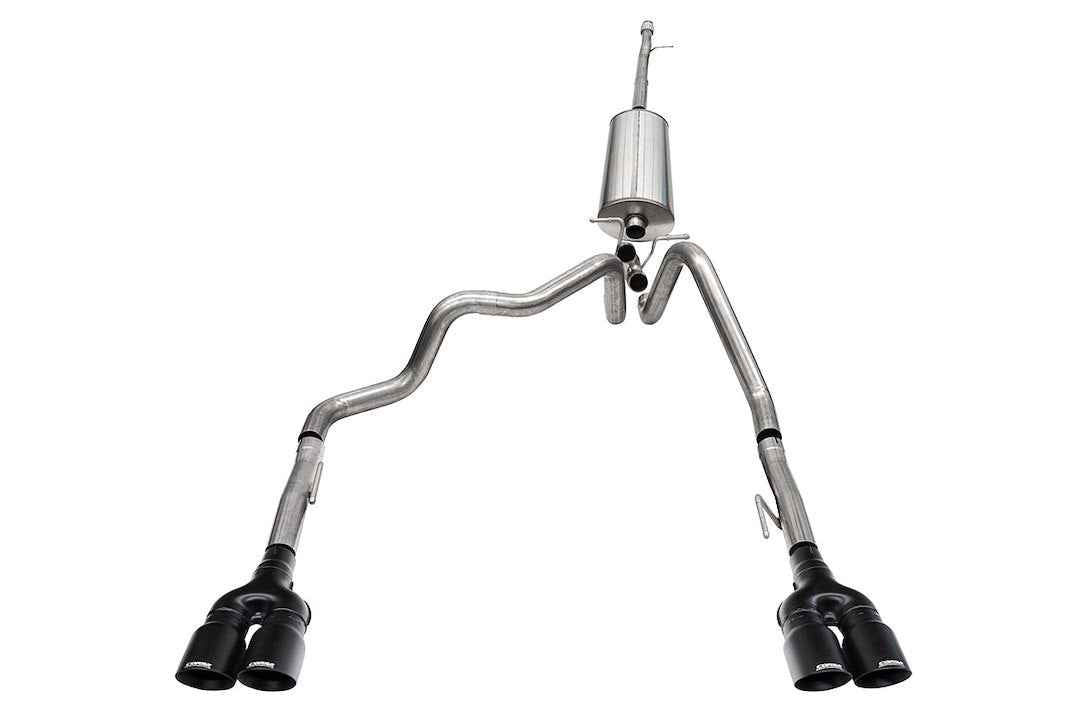 Corsa Performance 21202BPC Sport Quad-Outlet Exhaust, Black PVD Tips