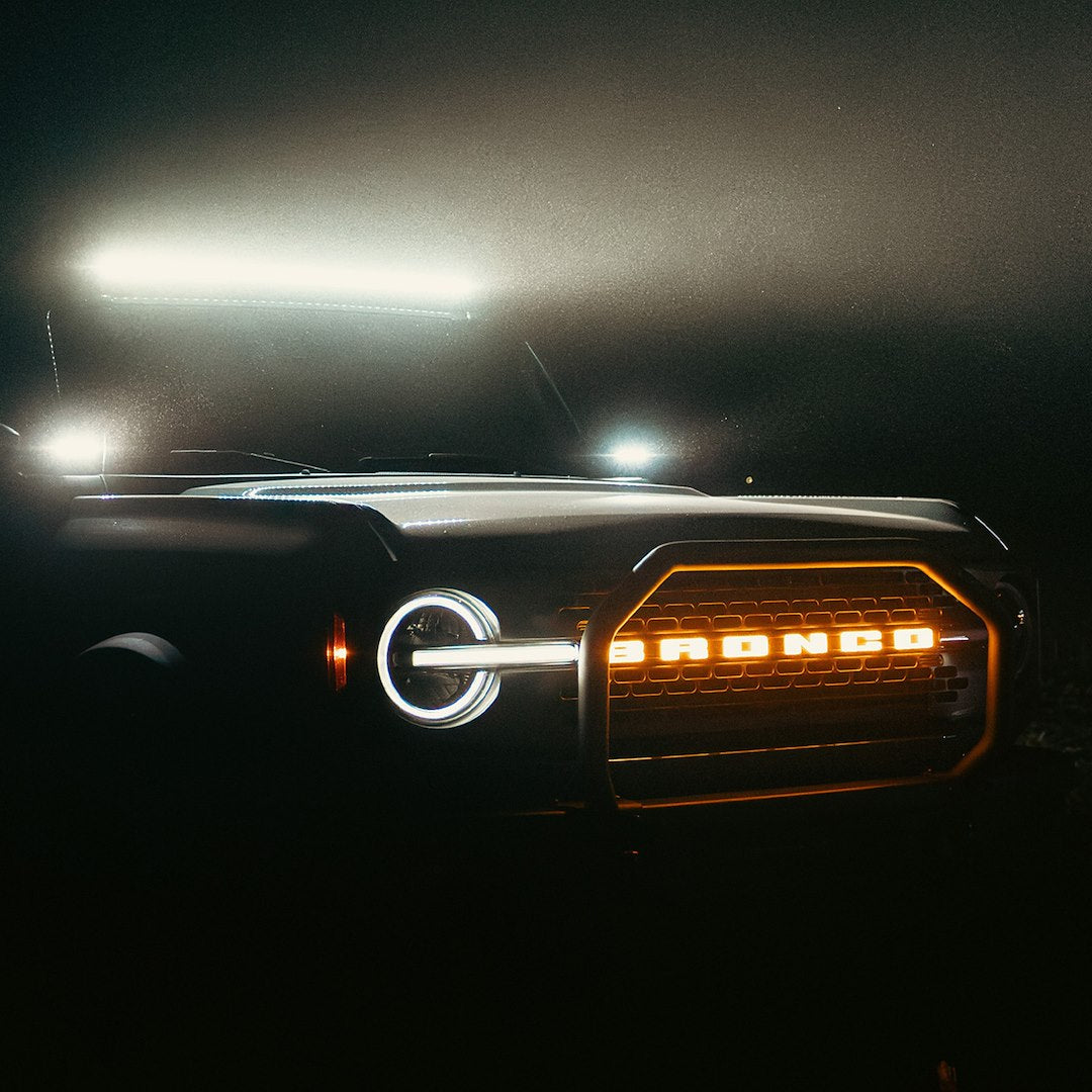 Putco 61500 Bronco Grille Protection Guard