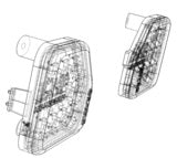 Oracle Lighting 5874-504 Wrangler JL Backup LED Lamp