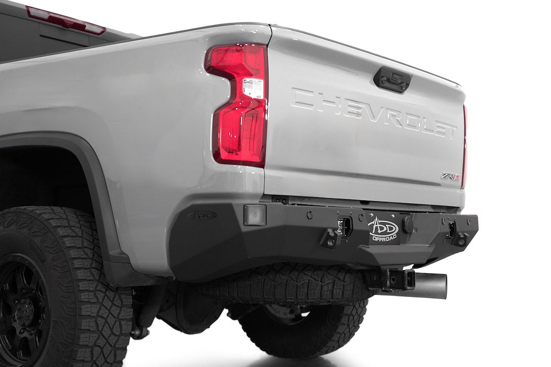 ADD R820191280103 Phantom Silverado HD Steel Rear Bumper - image 1