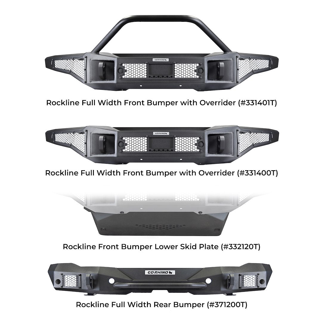 Go Rhino 371400T Rockline Vehicle Protection Bumper