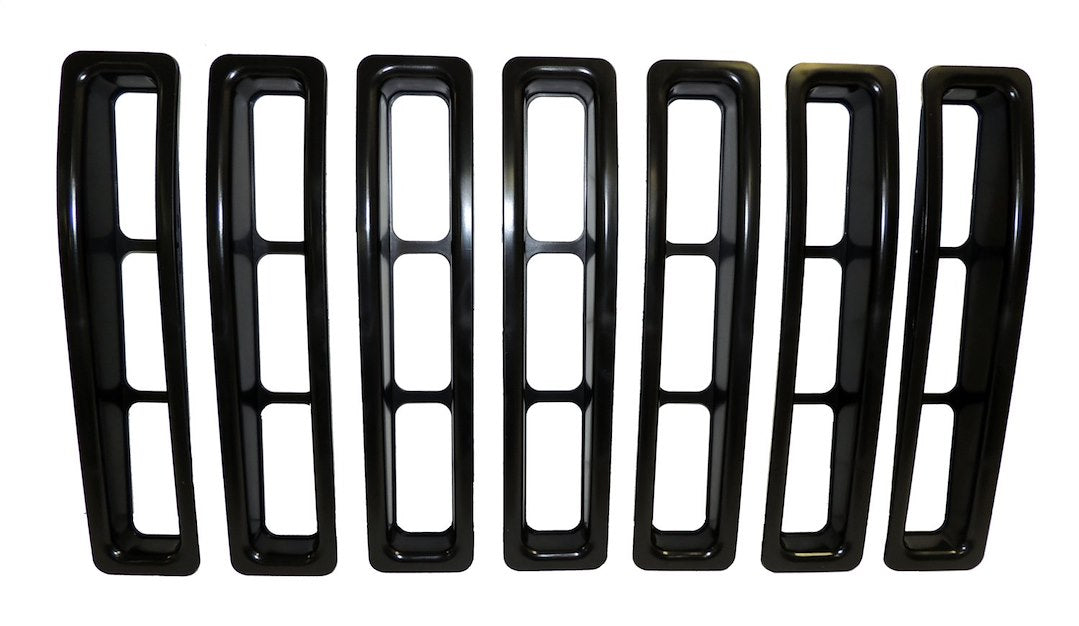 Crown Automotive RT26043 Rectangular Vertical-Slot Grille Overlays - image 1