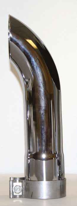 AP Products Chrome Exhaust Turnout - 4 in Inlet – CTD-4000