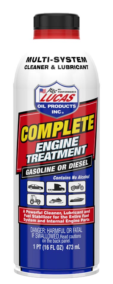 Lucas Oil 10016 Complete Engine Treatment Fuel Additive